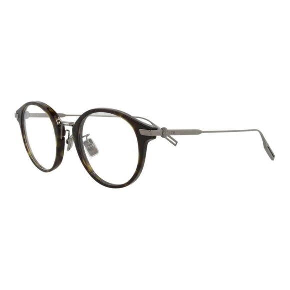 Dior Mens Round/Oval Havana Silver Transparent Fashion Designer Eyewear - Picture 2 of 4